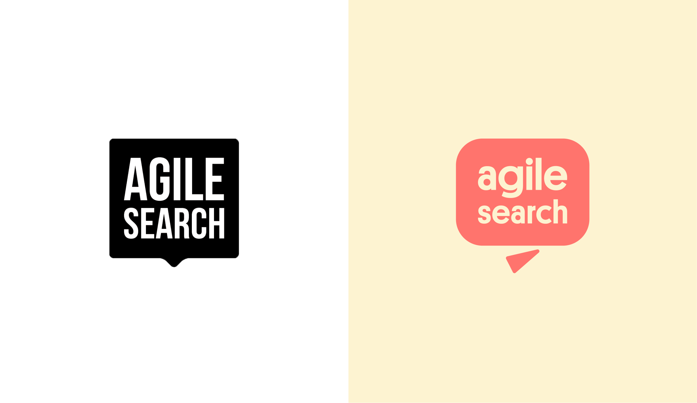 Agile Search Logo Refresh brand design
